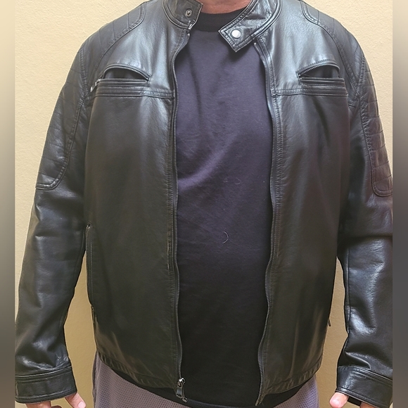 Fall Designer (INC) SALE! Be the Bomb In This Stylish black Bomber Jacket!! - Picture 6 of 7